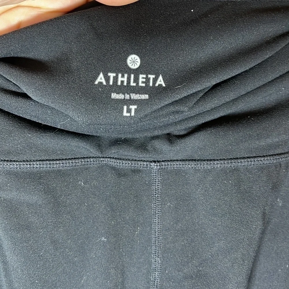Athleta Black Capri Leggings